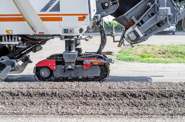 Foto macchine per la riparazione stradale