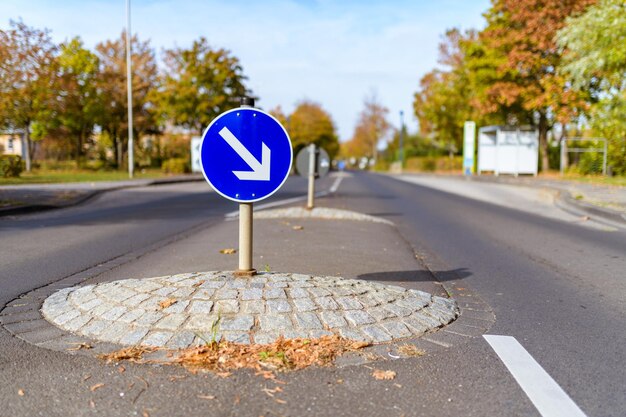 写真 街の道路標識