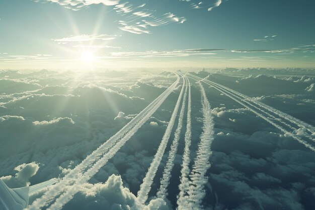 the road in the sky