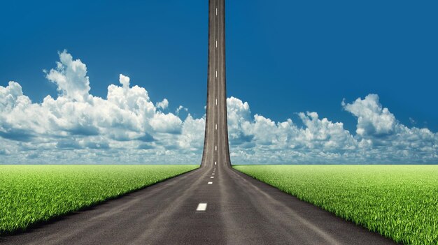 Road to the sky