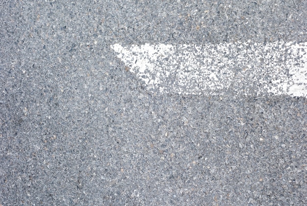 Road surface texture with line paint