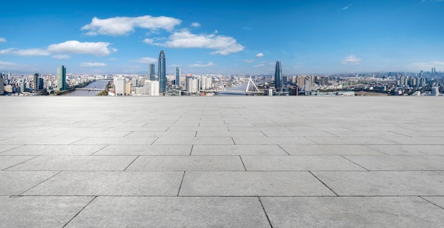 Road Surfaces and Financial District Buildings