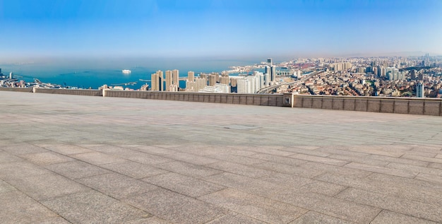 Road Surfaces and Financial District Buildings