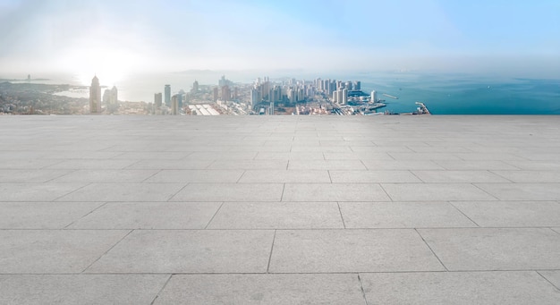 Road Surfaces and Financial District Buildings