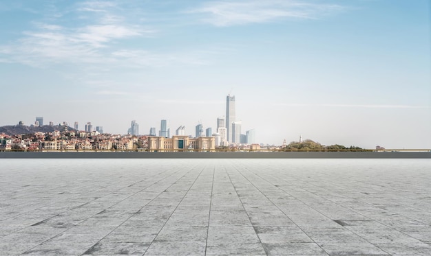 Road Surfaces and Financial District Buildings