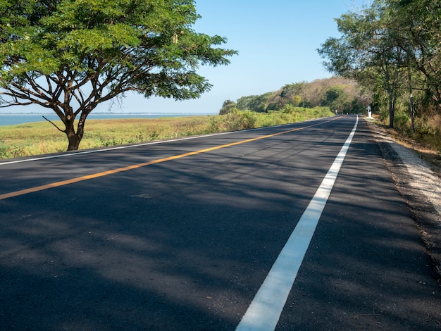 La strada per in natura