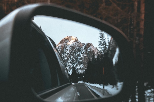 on the road