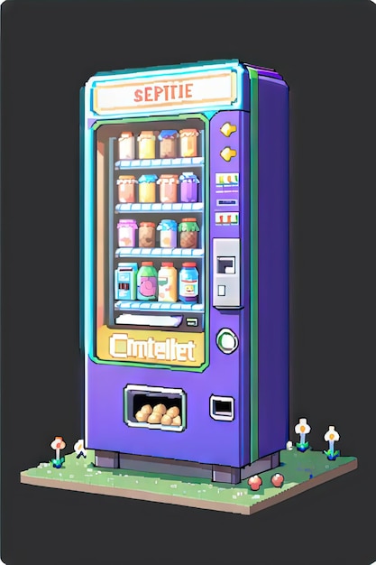 Roadside Convenience 64Bit Pixel Art Inspired by Stardew Valley