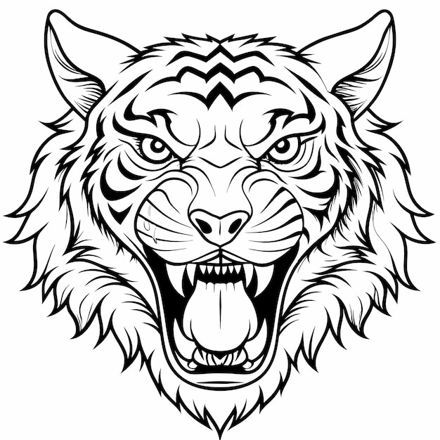 Roar lion Artwork