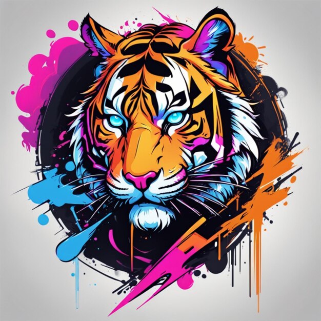 Roar in style tiger majesty tshirt