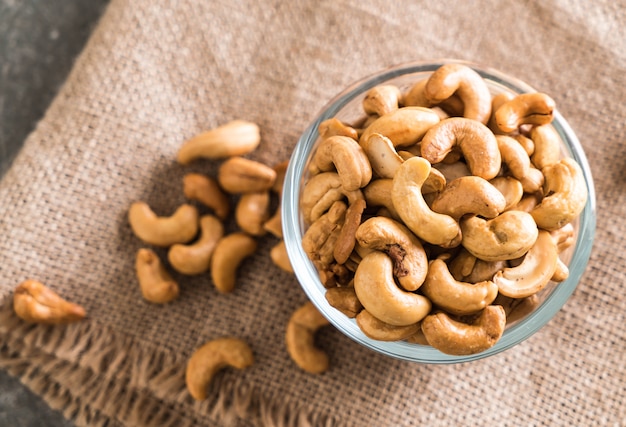 Roasted cashew nuts