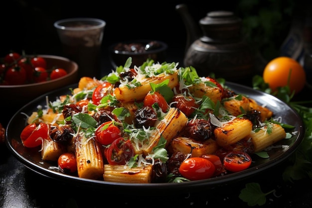 Roasted Cherry Tomato Rigatoni