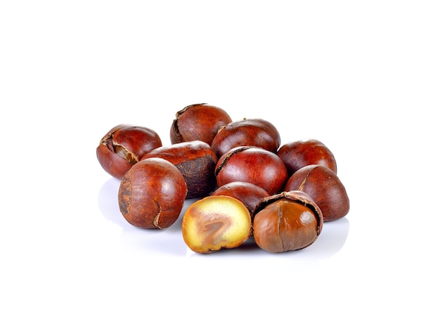 Roasted Chestnut isolated