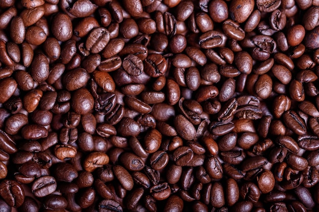 Roasted coffee background