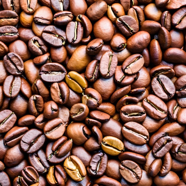 roasted coffee beans background