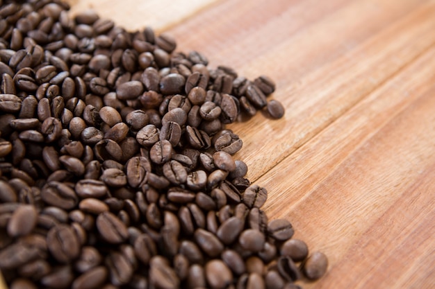 Roasted coffee beans