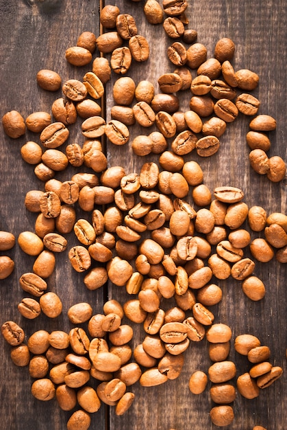 Roasted coffee beans