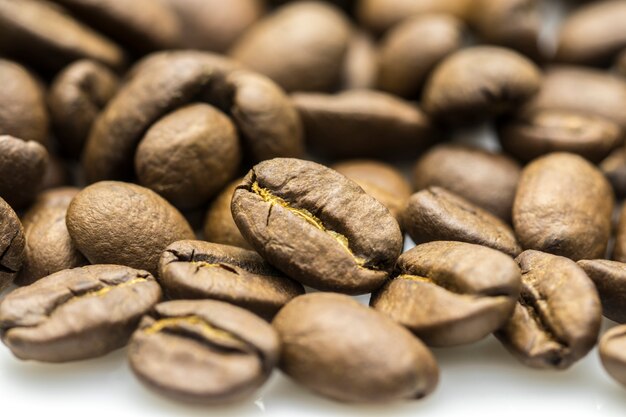 Roasted coffee beans