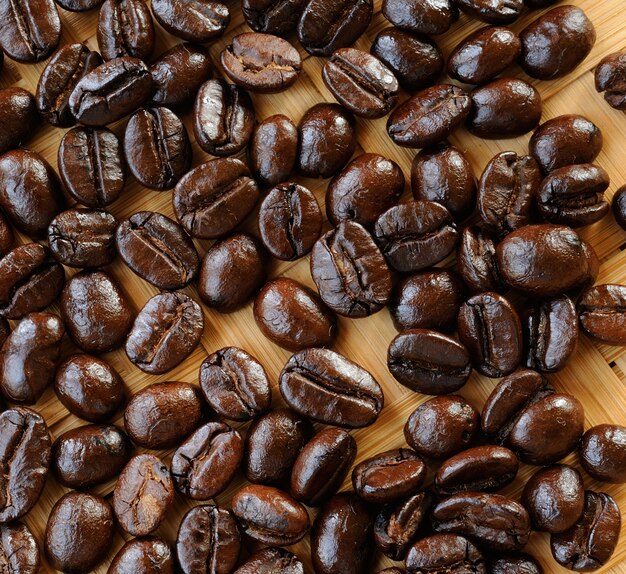 Roasted coffee beans