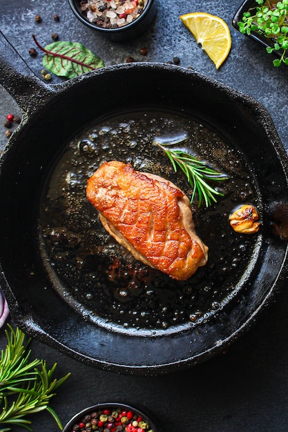 Petto di anatra arrosto alla griglia