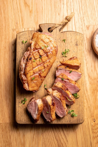 Roasted duck breast