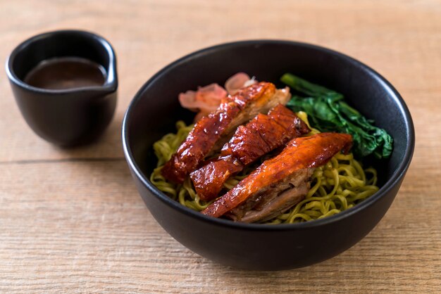 鴨のロースト焼きそば