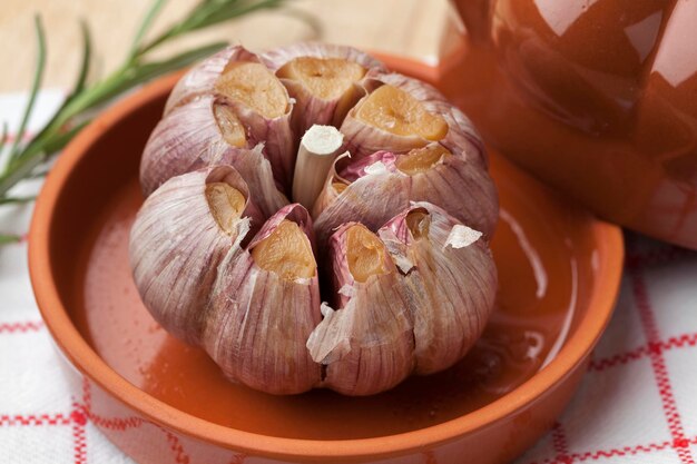 Roasted garlic