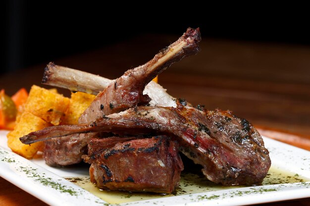 Roasted Rack of Lamb