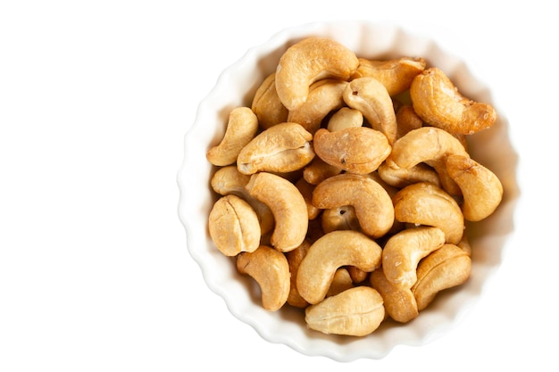 Roasted and salted cashews nuts