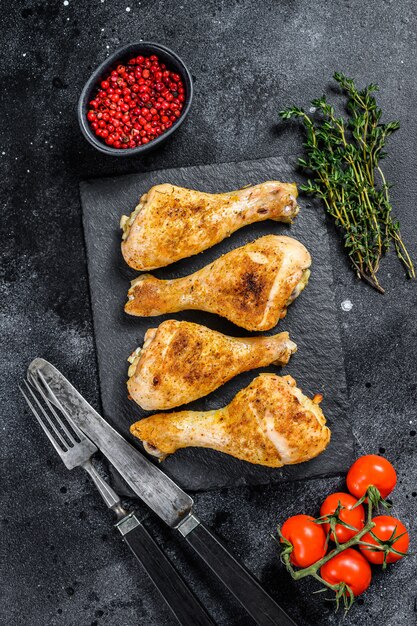 Roasted spicy chicken drumstick