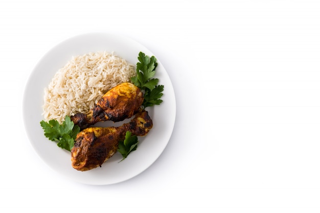 Roasted tandoori chicken