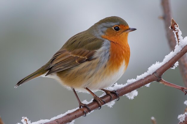 Robin Redbreast in Winter