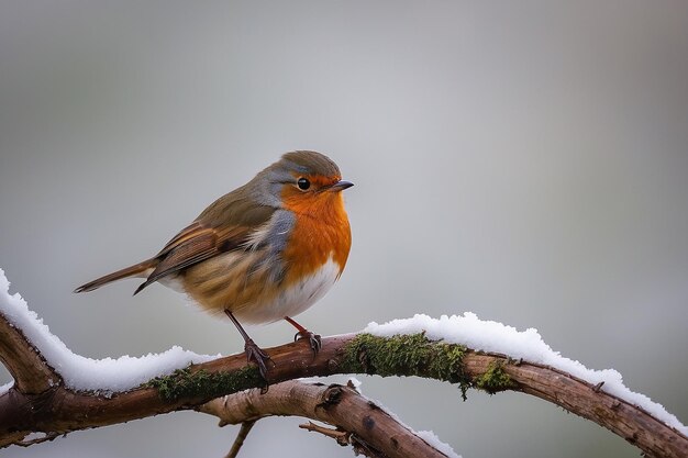 Robin Redbreast in Winter