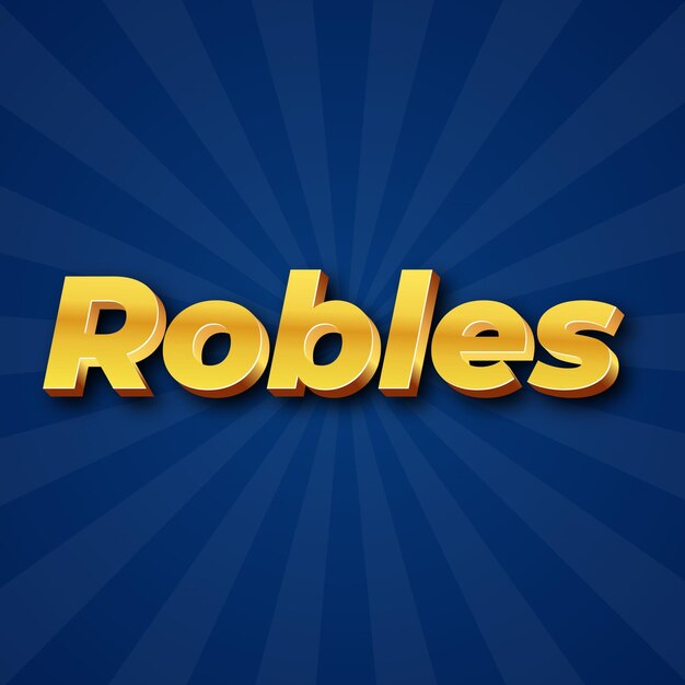 Photo robles text effect gold jpg attractive background card photo