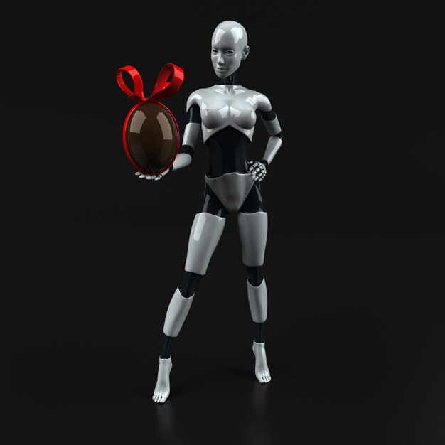 ロボット-3Dキャラクター