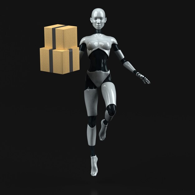 Robot - 3D-personage