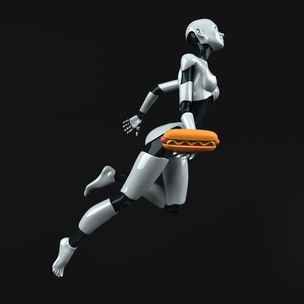 Robot - 3d-personage