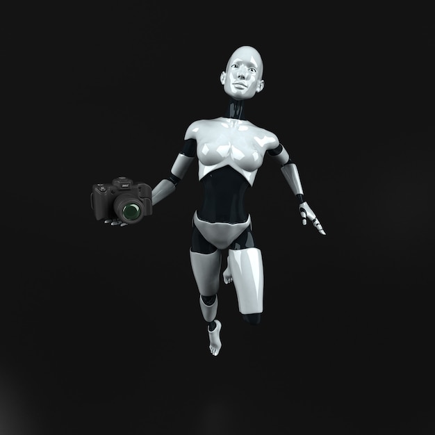 Robot - 3d-personage