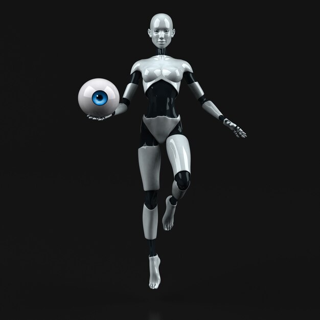 Robot - 3D-personage