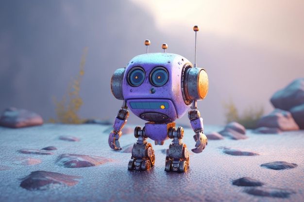 a robot 3d