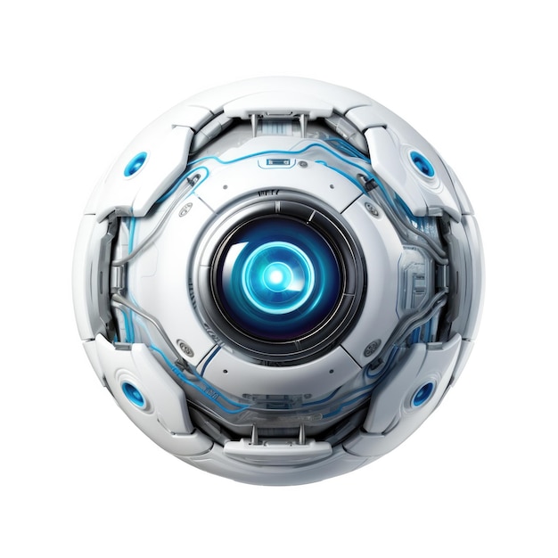 robot ai eye concept