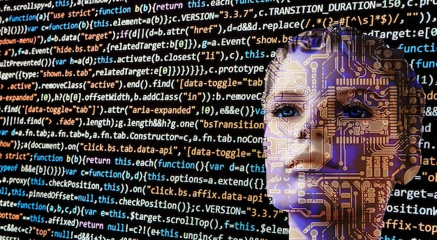ロボットアイの顔
