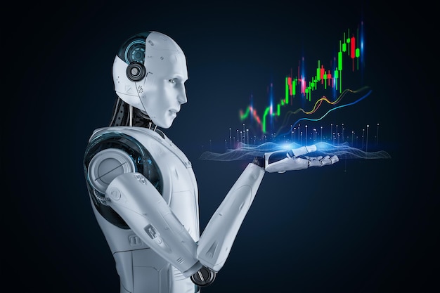 Robot analyseert big data op de beurs