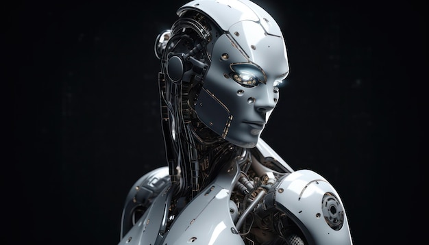 Женщина-робот-андроид