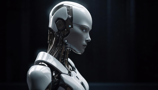 Женщина-робот-андроид