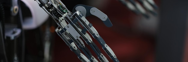 Robot arm and machine learning of contact and consciousness