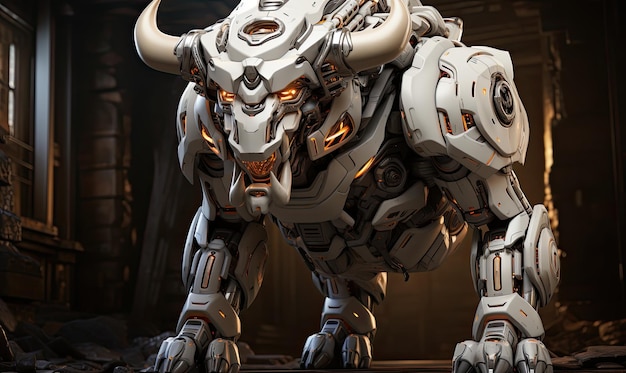 robot bull