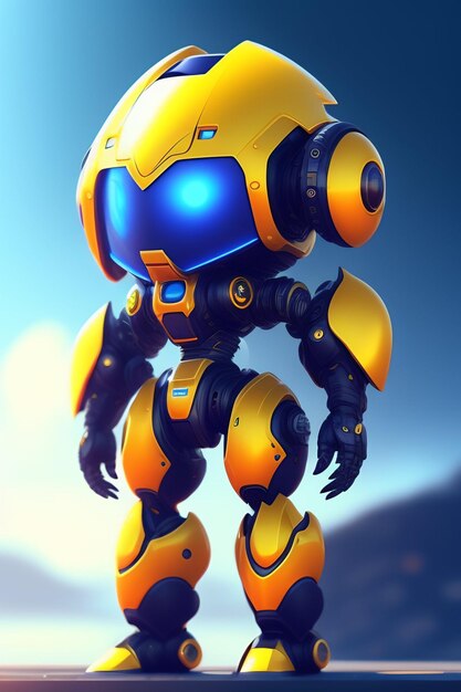 写真 ロボットキャラクター