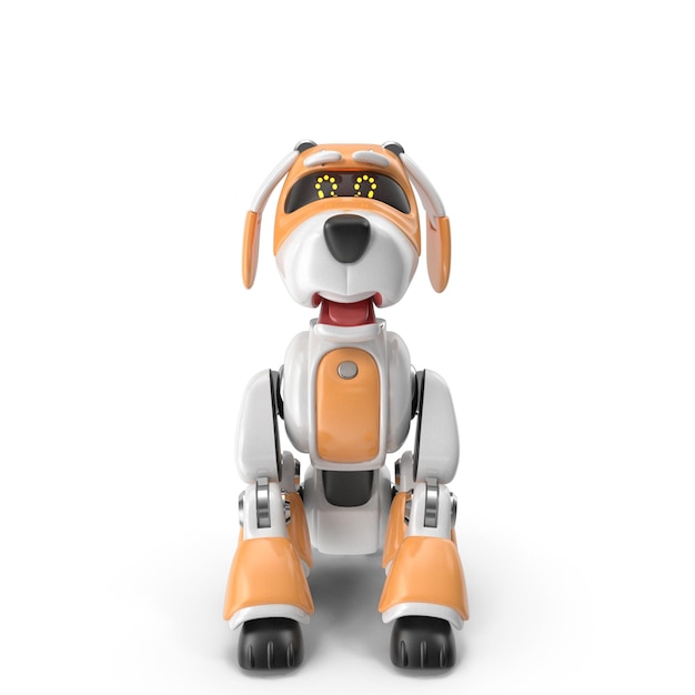 Robot Dog Generic3D Modeling JPEG-bestand Realistische AI Huisdieren