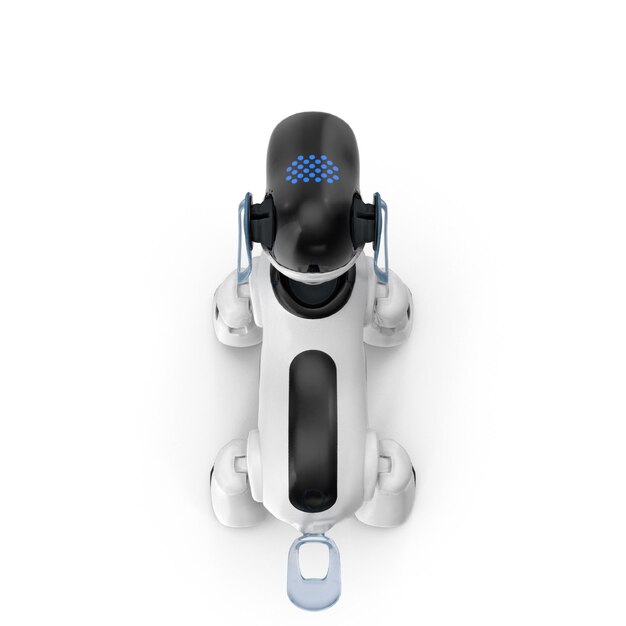 Foto robot dog generic3d modeling jpeg file realistico ai cane domestico